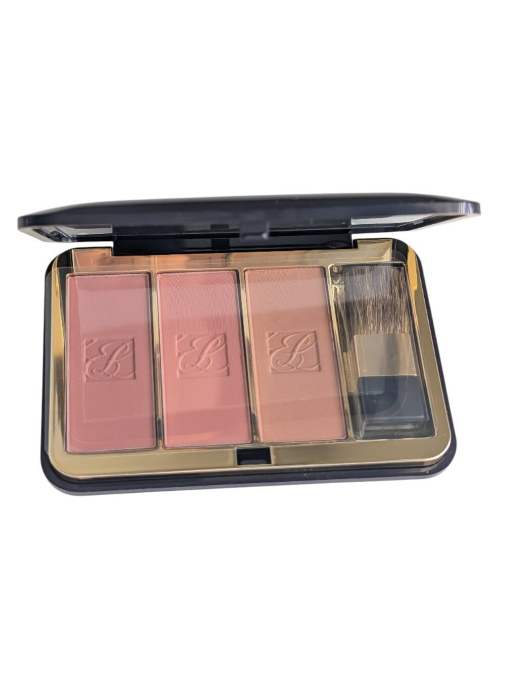Estée Lauder Deluxe All-Over Face Compact Rosewood/ Nude Rose/ Bronze Goddess